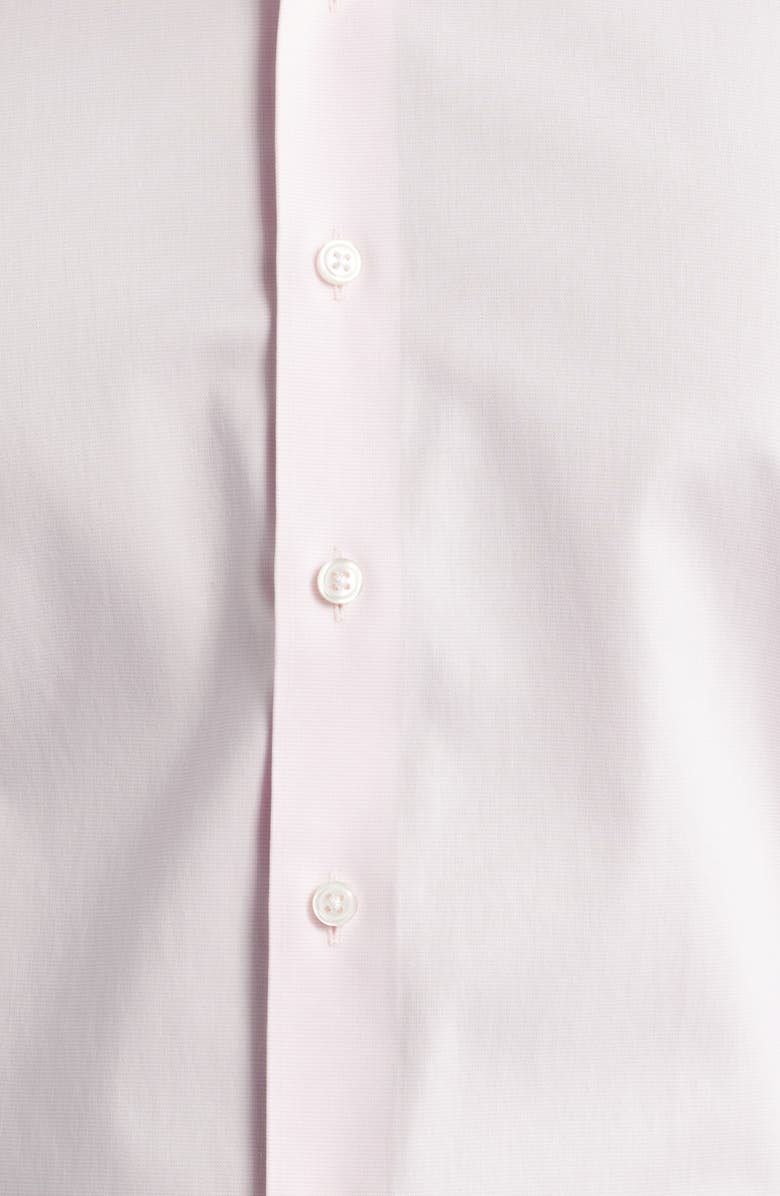 Nordstrom Trim Fit Premium Performance Dress Shirt, Alternate, color, Pink Riverton Dobby