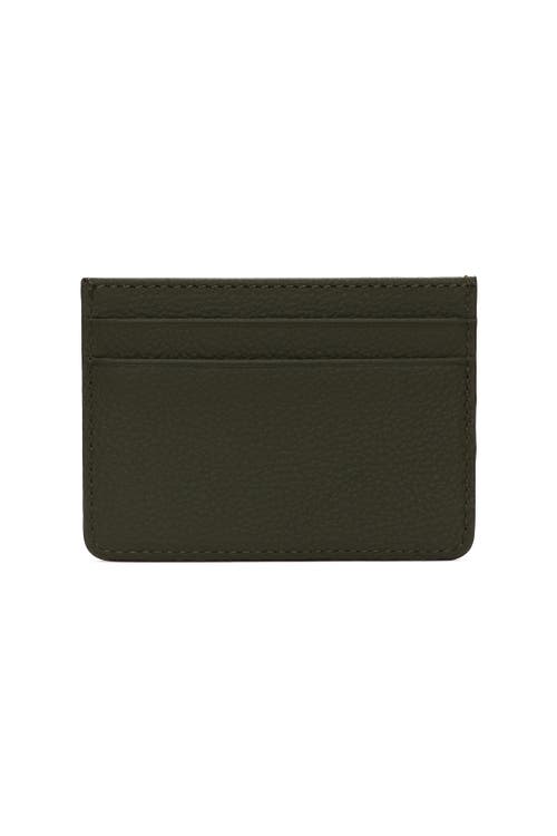 Gorski Leather Card Holder In Green