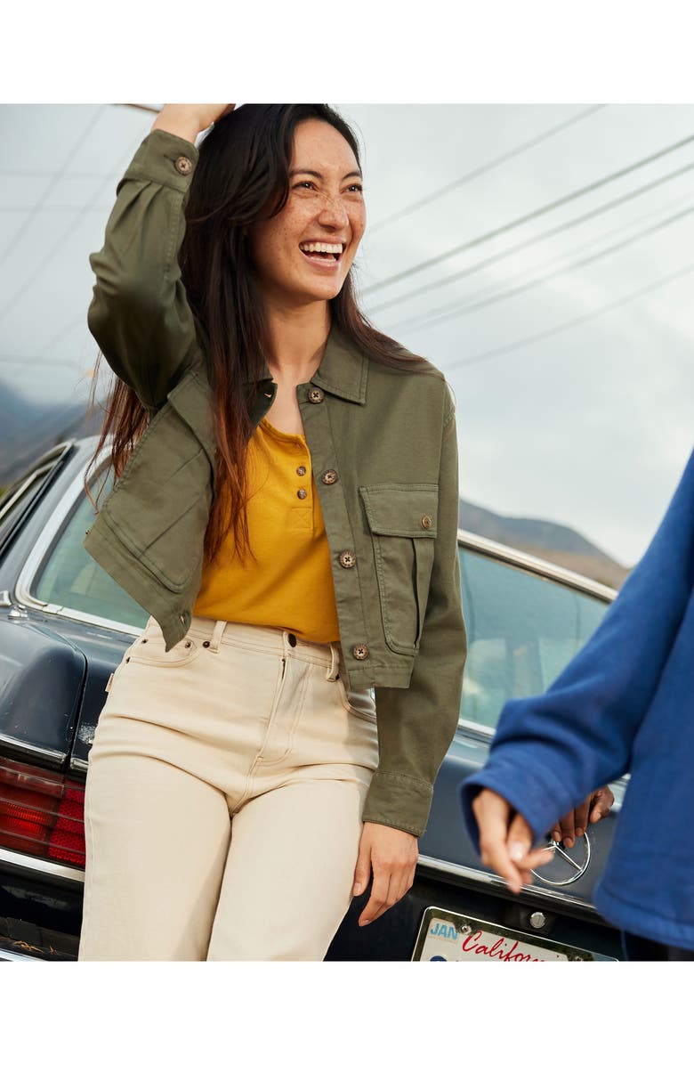 Toad&Co Wanderwell Crop Safari Jacket, Alternate, color,