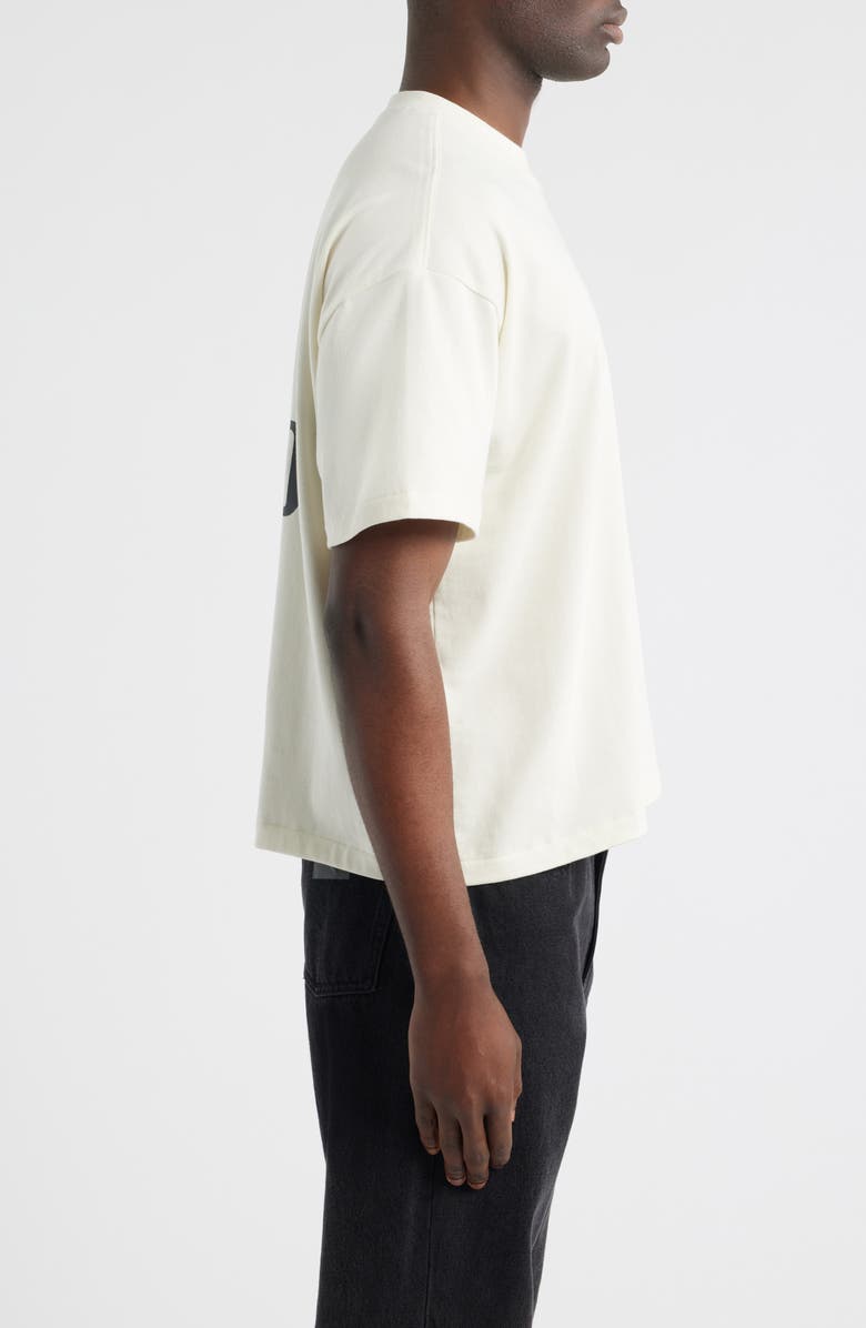 Elwood Boxy Heavyweight Cotton Crop T-Shirt, Alternate, color, Pearl