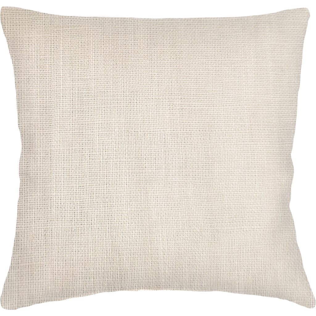 Anaya So Soft Linen Euro Pillow With Down Alternative Insert