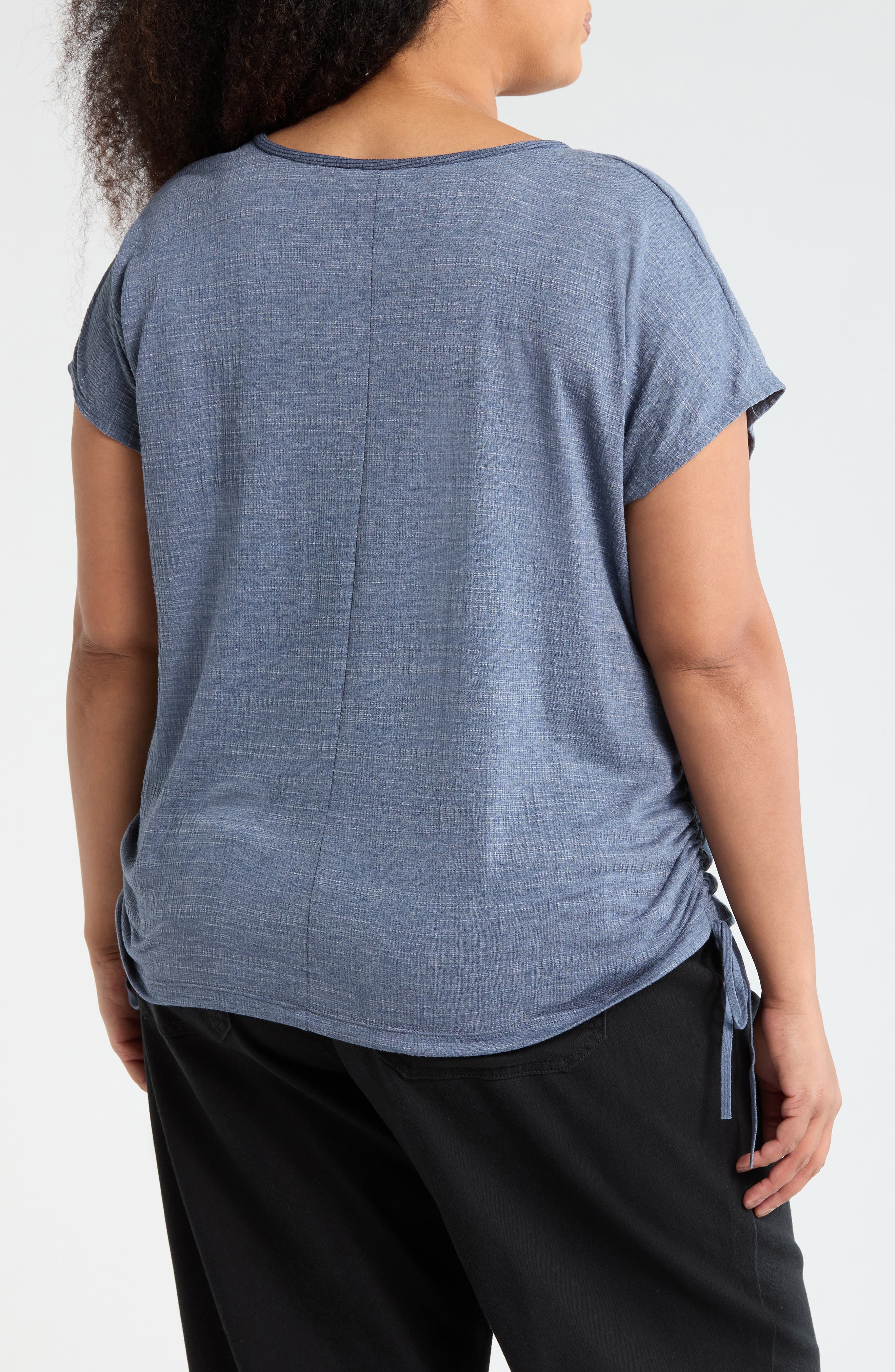 V-Neck Side Cinched Top - image 4