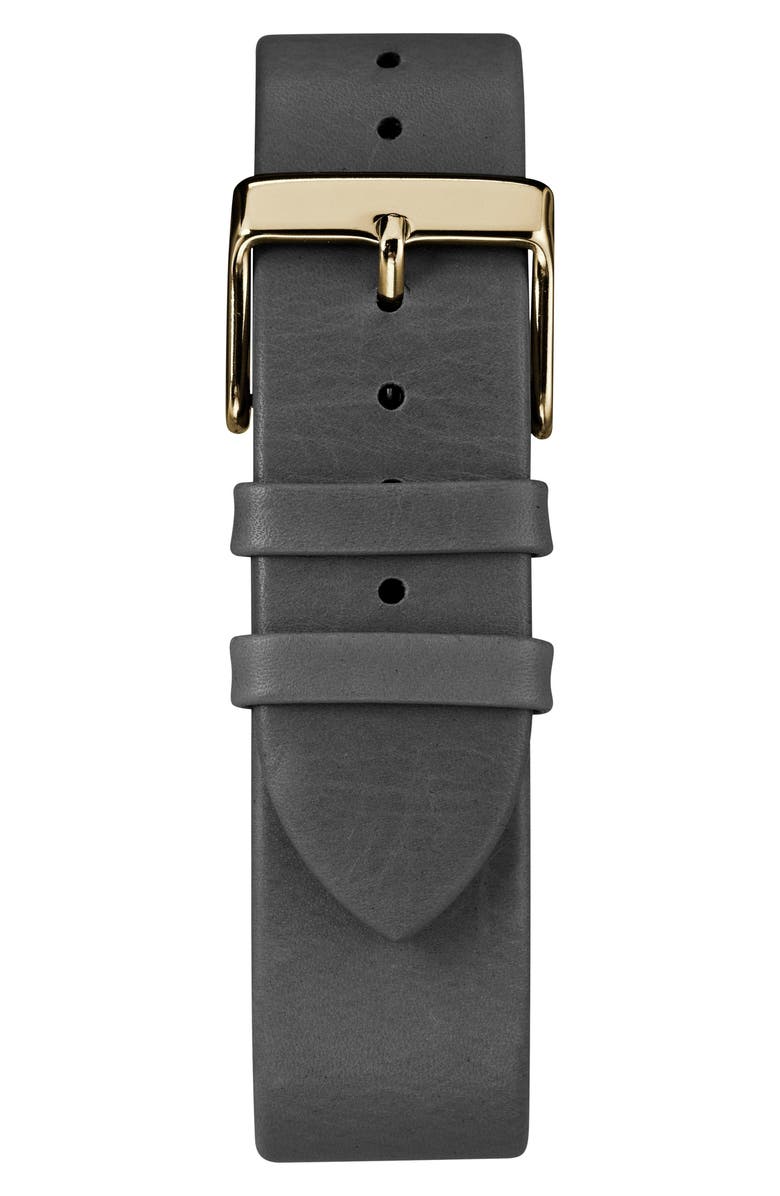 Timex<sup>®</sup> Fairfield Leather Strap Watch, 41mm, Alternate, color, 