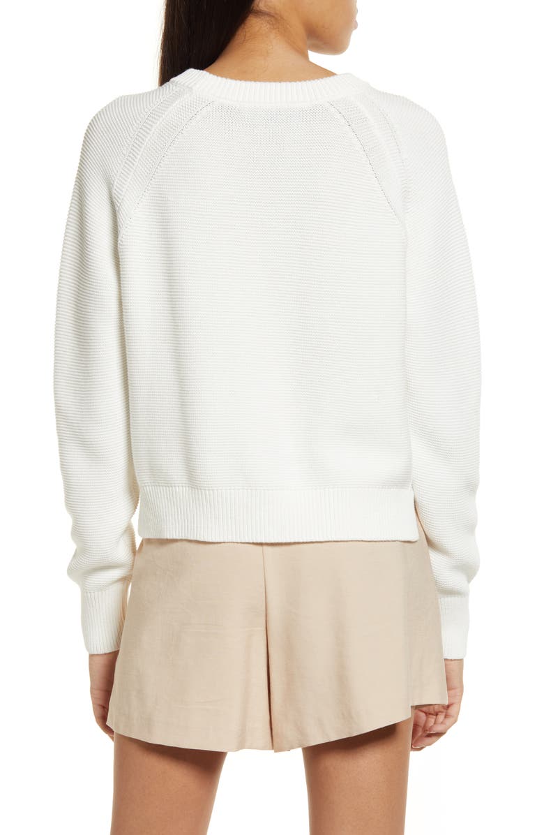 French Connection Lilly Mozart Cotton Sweater, Alternate, color,