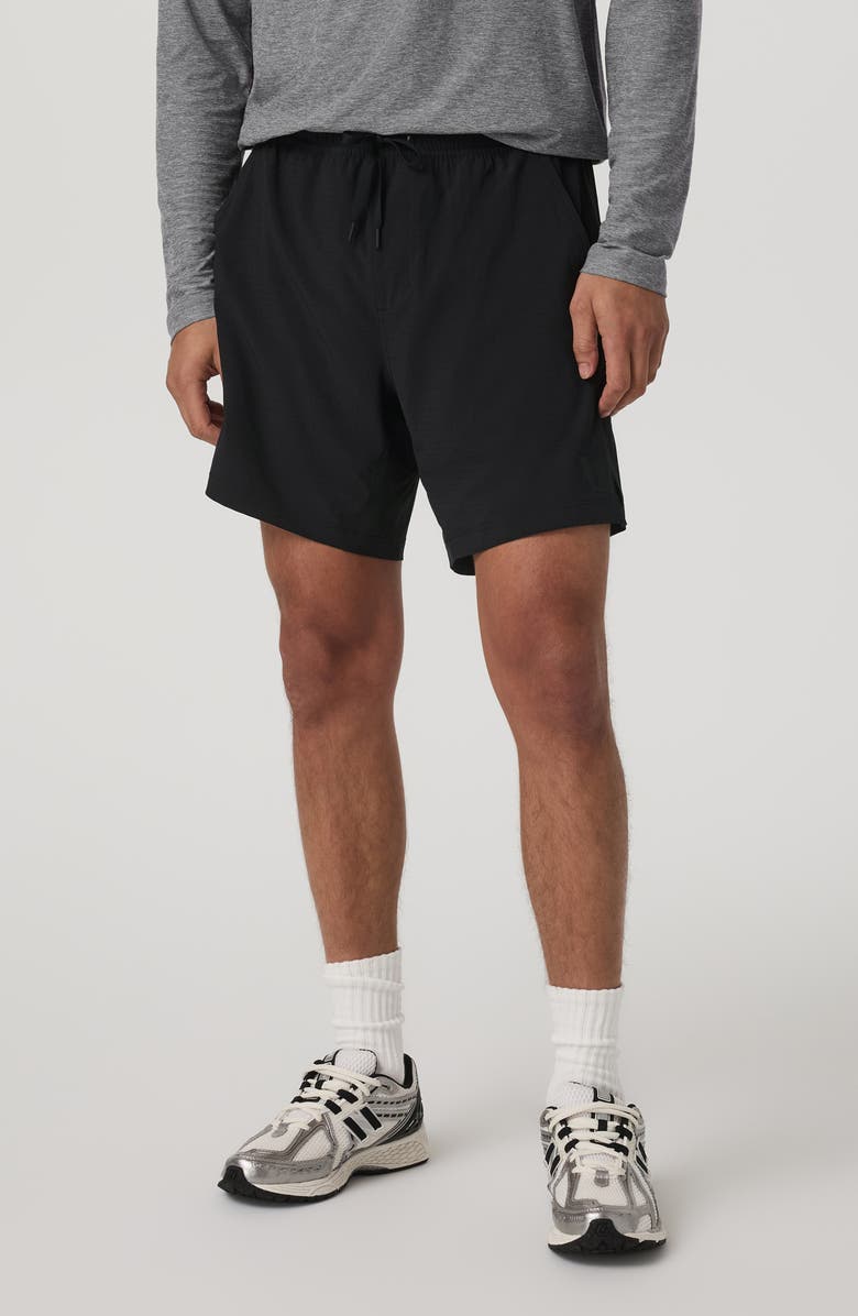 Vuori Hardkore Athletic Shorts, Alternate, color, Black