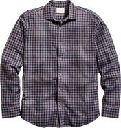 Billy Reid Mélange Plaid Cotton Button-Up Shirt