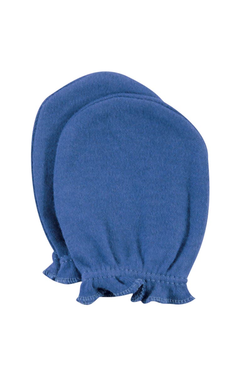 Hudson Baby Soft Cotton Anti-Scratch Mittens, Alternate, color, 