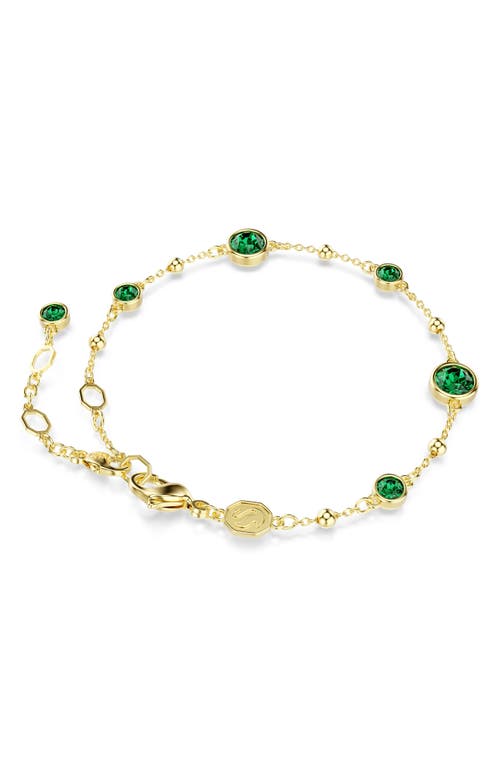 Swarovski Swaroski Imber Gold-tone Plated Bracelet In Gold