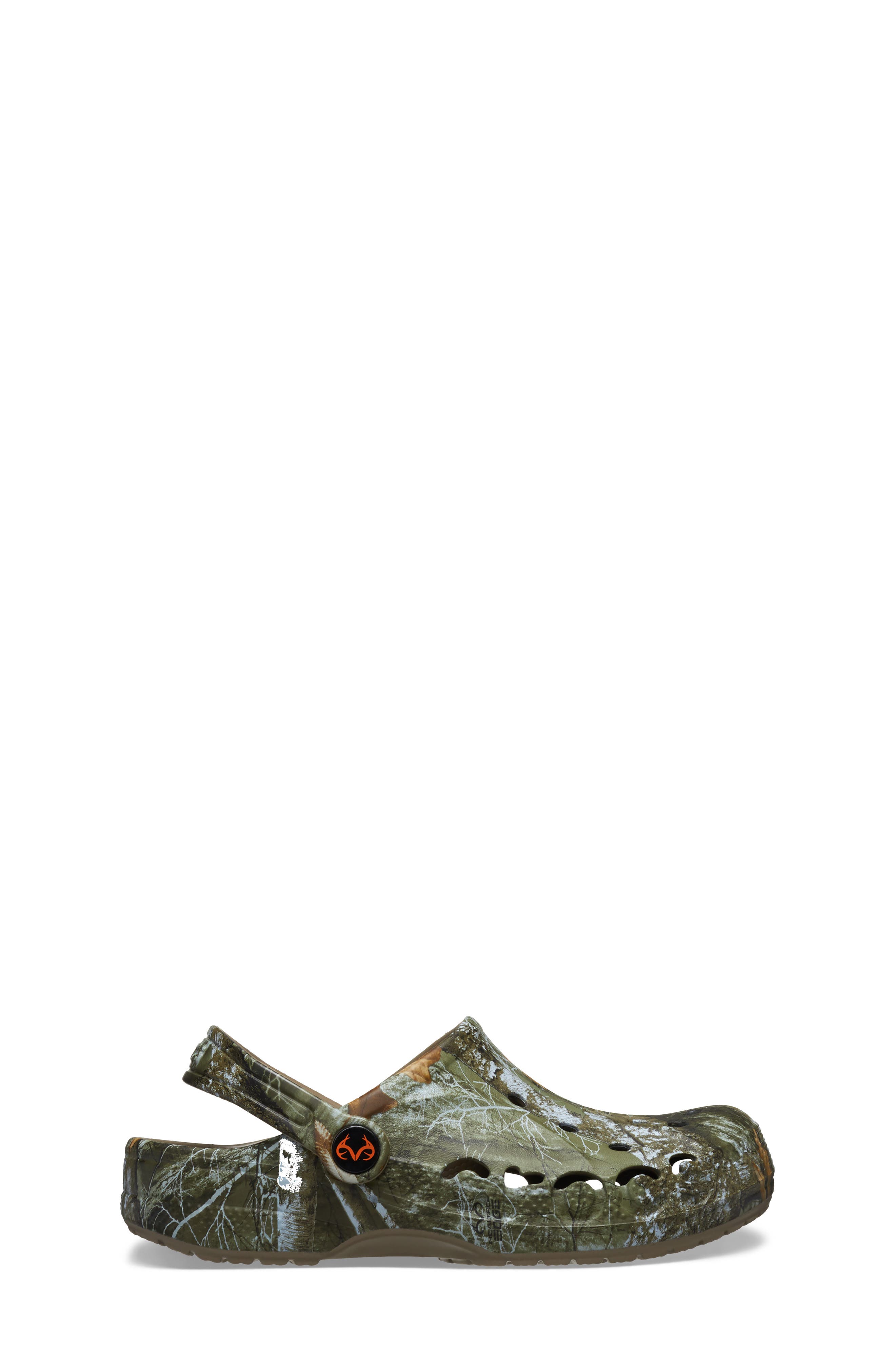 CROCS Kids' Reatree Camo Baya Clog, Main, color, 
