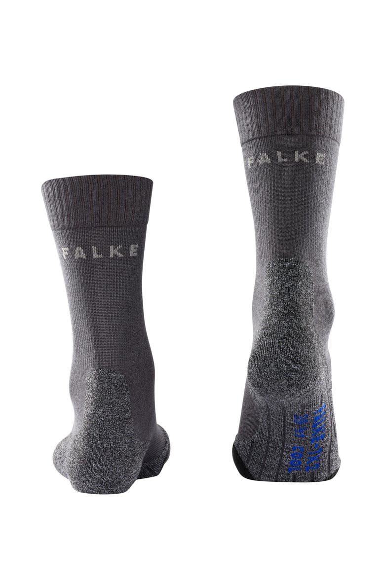 TK2 Explore Cool Hiking Socks, Alternate, color, Asphalt Melange