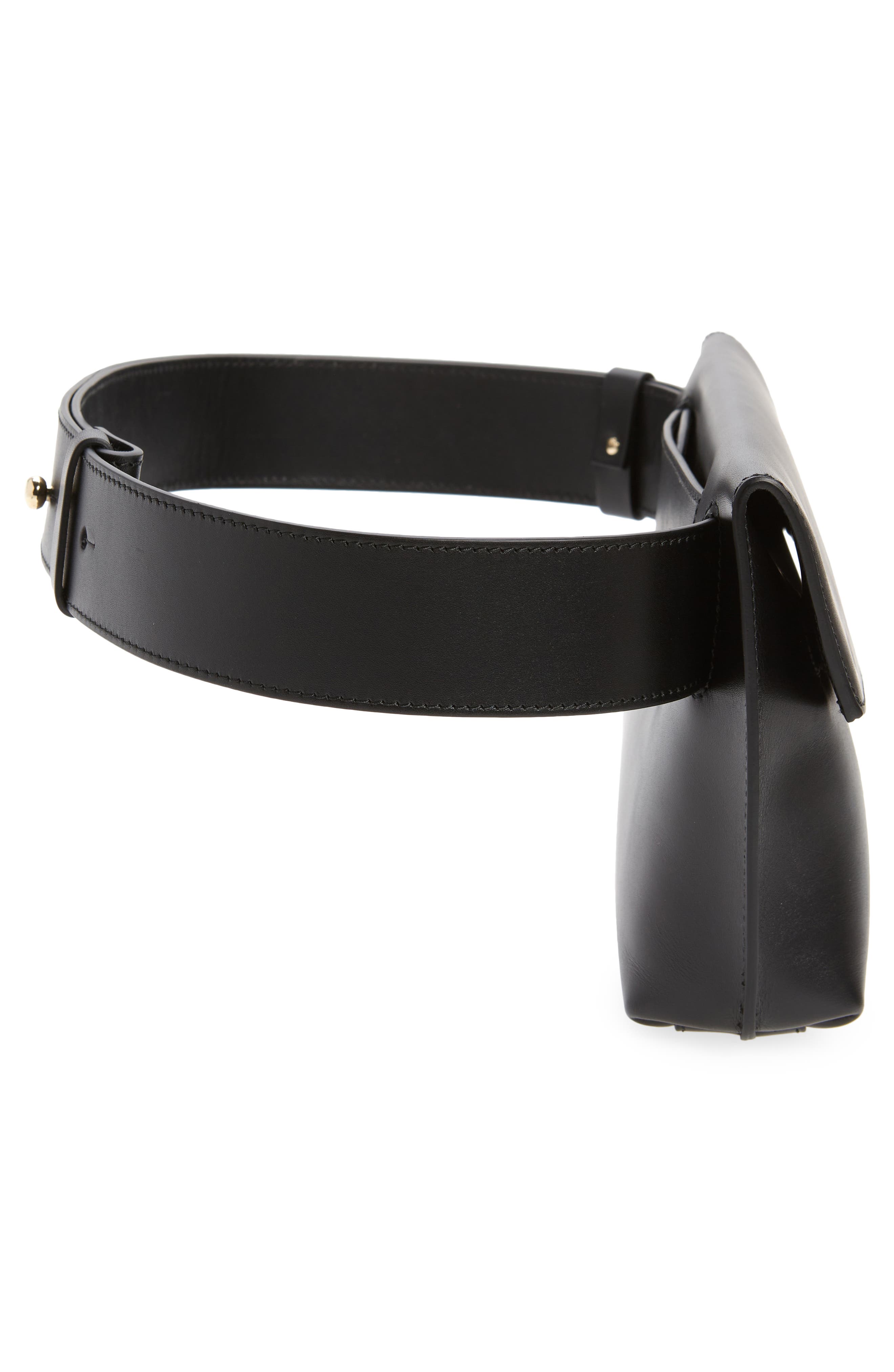 Yvonne Koné Large Yari Leather Belt Bag, Alternate, color, 