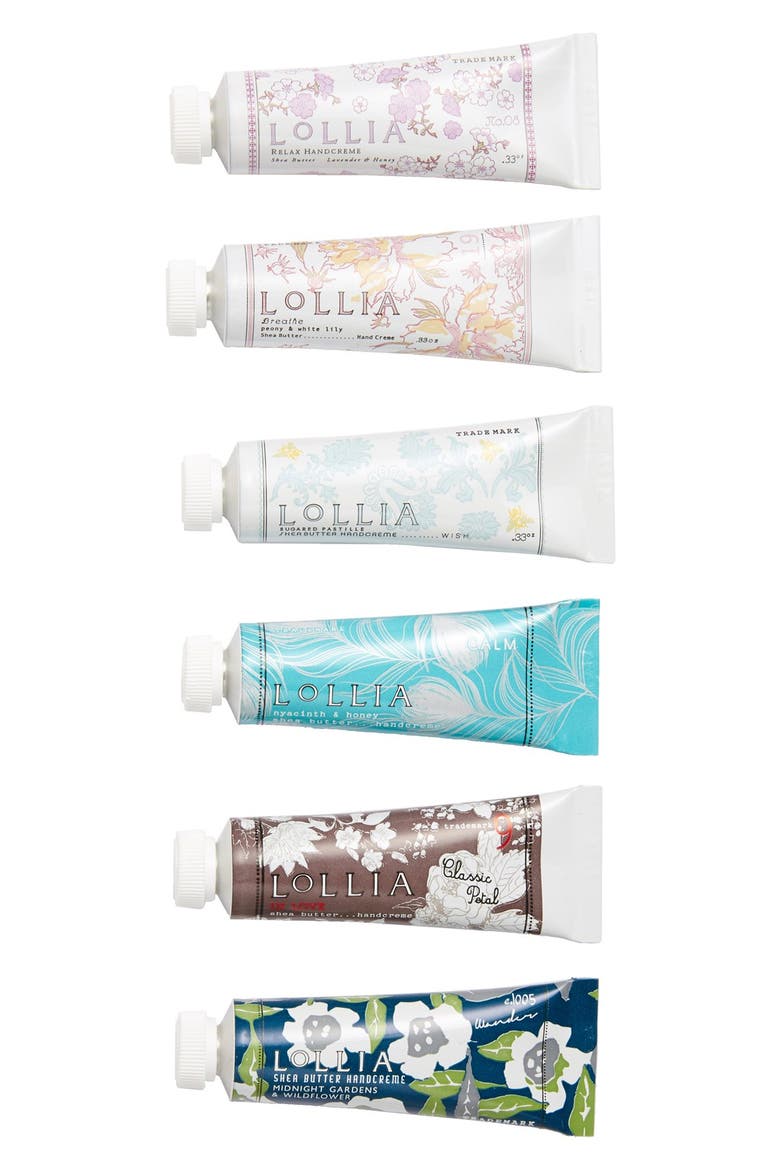 'Petite Treat' Hand Creme Set, Main, color, LAVENDER/ HONEY