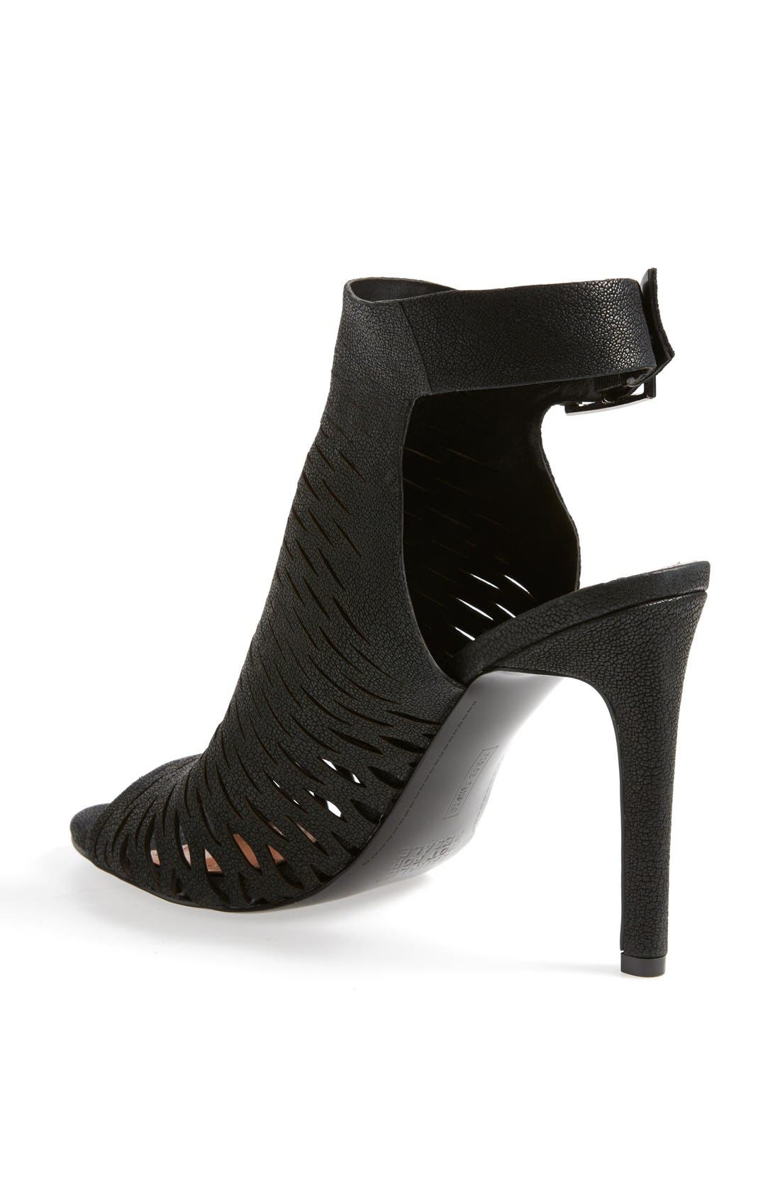 'Kayjay' Bootie, Alternate, color, BLACK