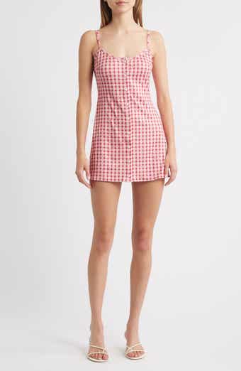 Bella Venice Sleeveless Button Front Minidress