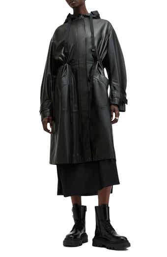 AllSaints Kelsea Leather Coat