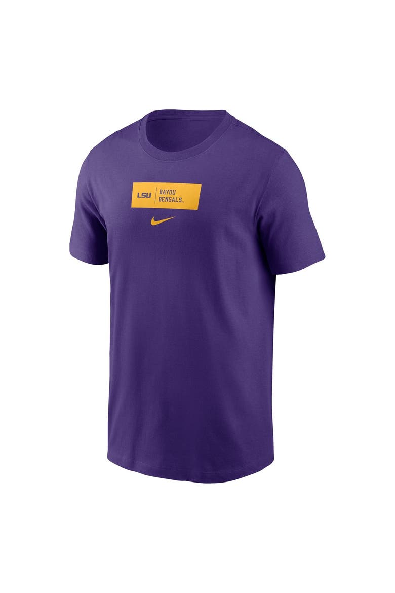 Men's Nike Purple LSU Tigers Primetime Crew T-Shirt, Alternate, color, Purple