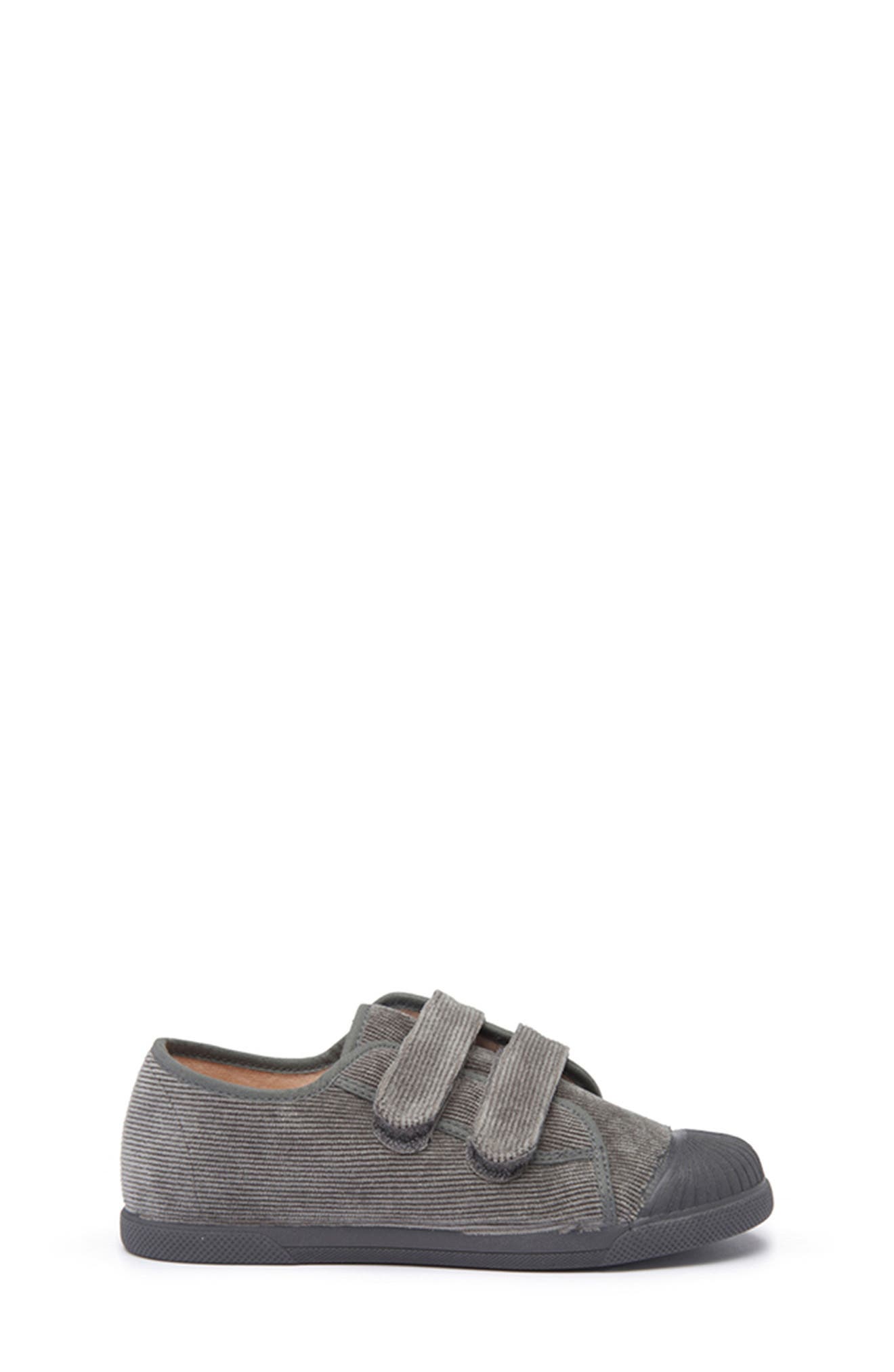 Fall Double Strap Sneaker, Alternate, color, GREY