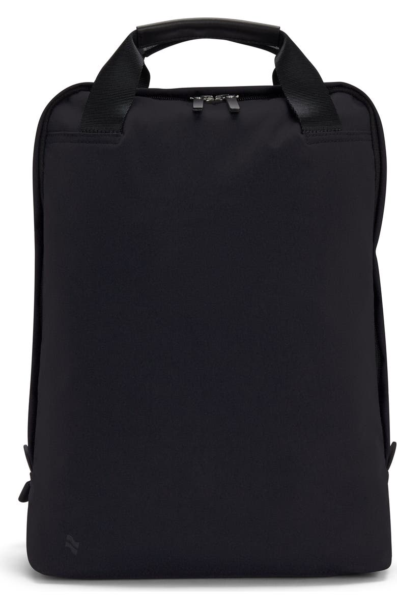 LOJEL SEMO Convertible Tote Backpack with Laptop Sleeve, Alternate, color, Black