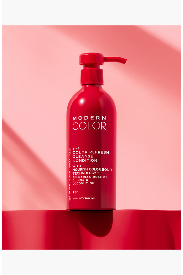 Red 3-In-1 Hair Color Refresh Cleanse Conditioner, Alternate, color, Single