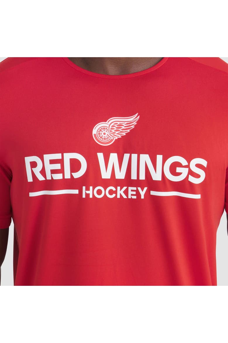 Men's Fanatics Red Detroit Red Wings Authentic Pro Rink Tech T-Shirt, Alternate, color, Red