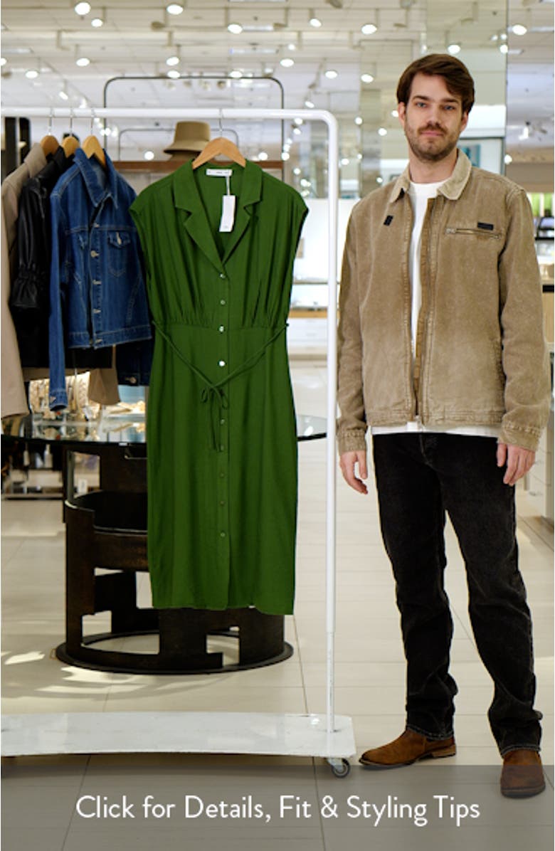 Bow Midi Shirtdress, sales video thumbnail