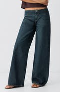 MANGO TEEN Low Waist Wide Leg Jeans