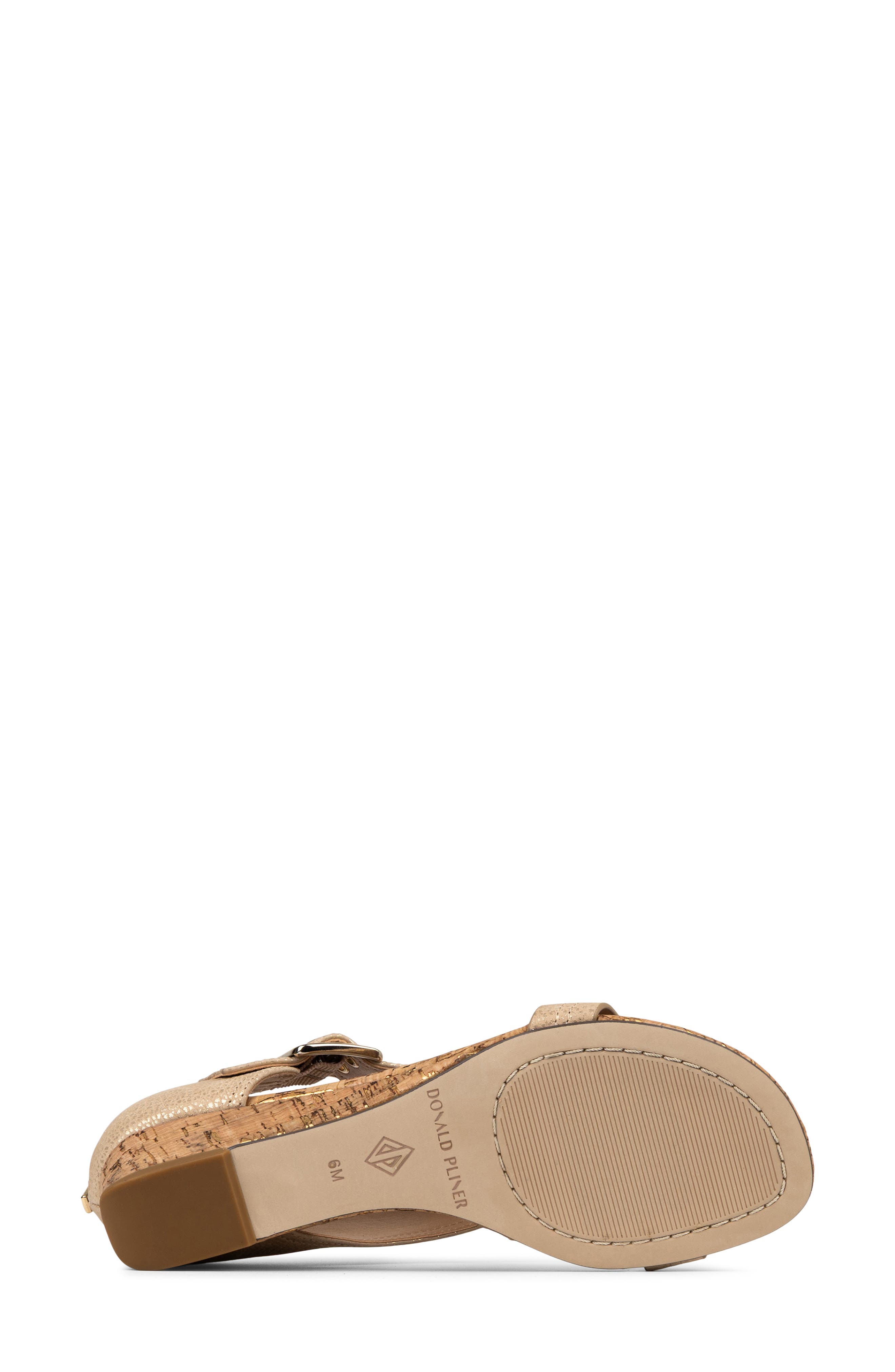 Mid Wedge Sandal, Alternate, color, PLATINUM