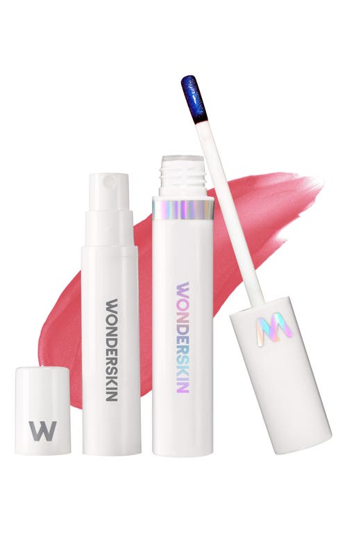 WONDERSKIN Wonder Blading Peel & Reveal Lip Stain Set in Romance 