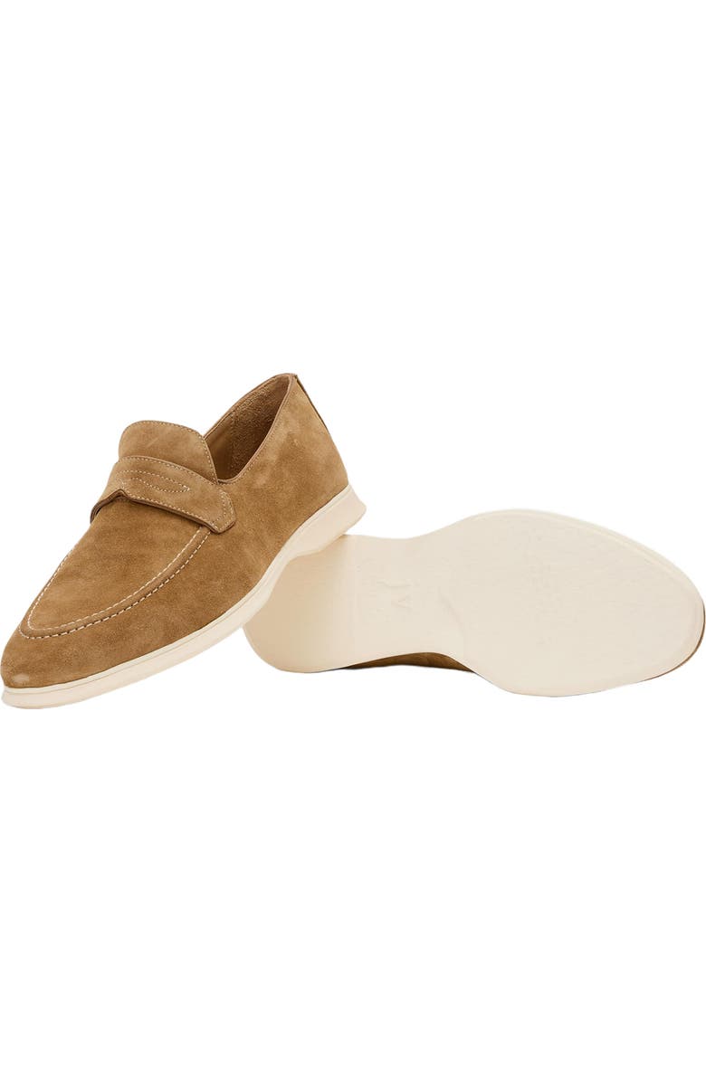 John Varvatos Thompson Loafer, Alternate, color, Clay Brown