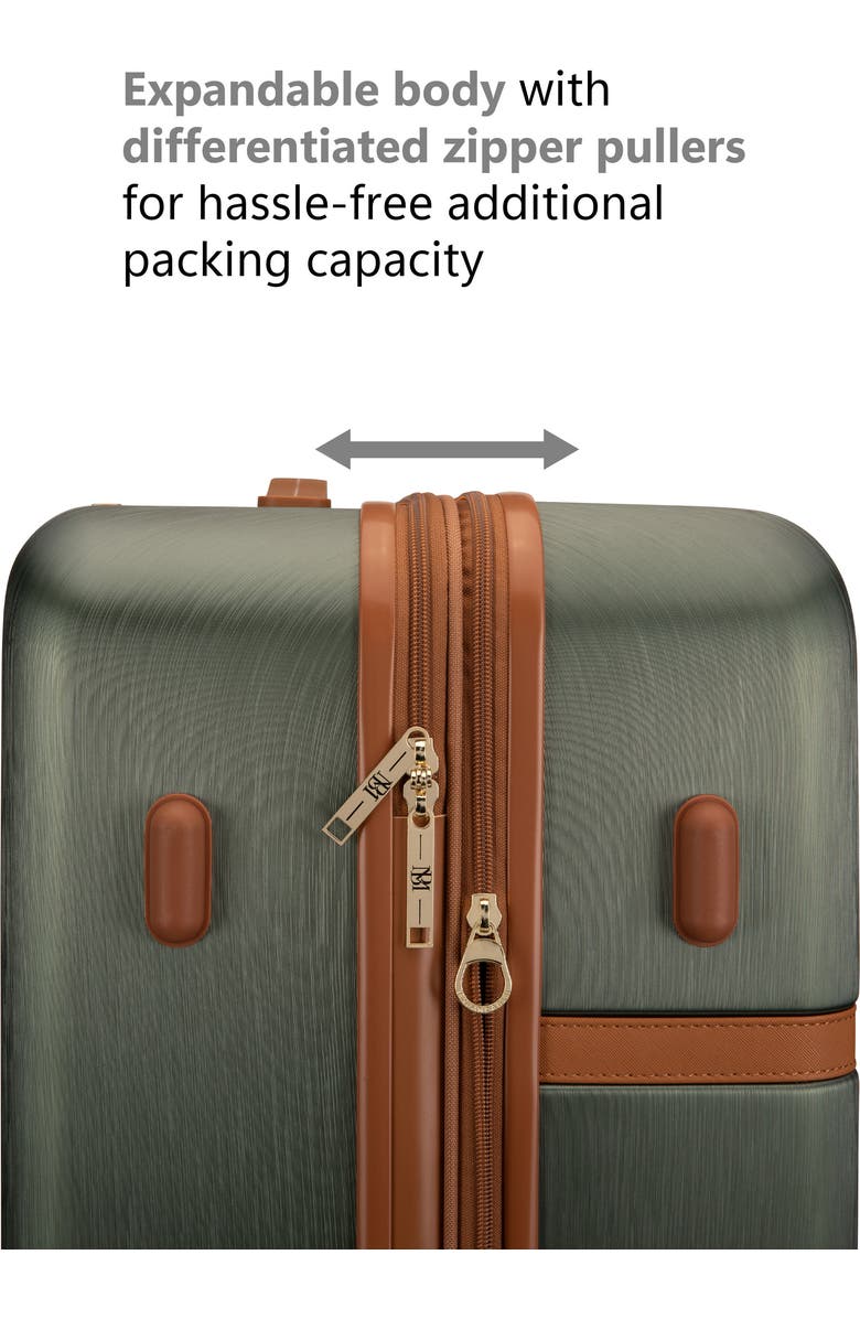 Badgley Mischka Collection The Grace 3-Piece Hardside Luggage Set, Alternate, color,