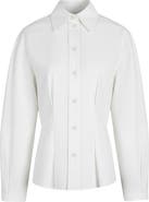 Callas Milano Lucia Lantern sleeve shirt