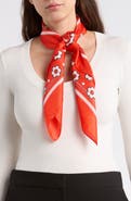 Kate Spade New York Daisy Dot Silk Square Scarf