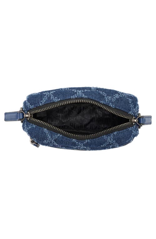 KURT GEIGER KURT GEIGER LONDON DENIM SMALL CROSSBODY BAG 