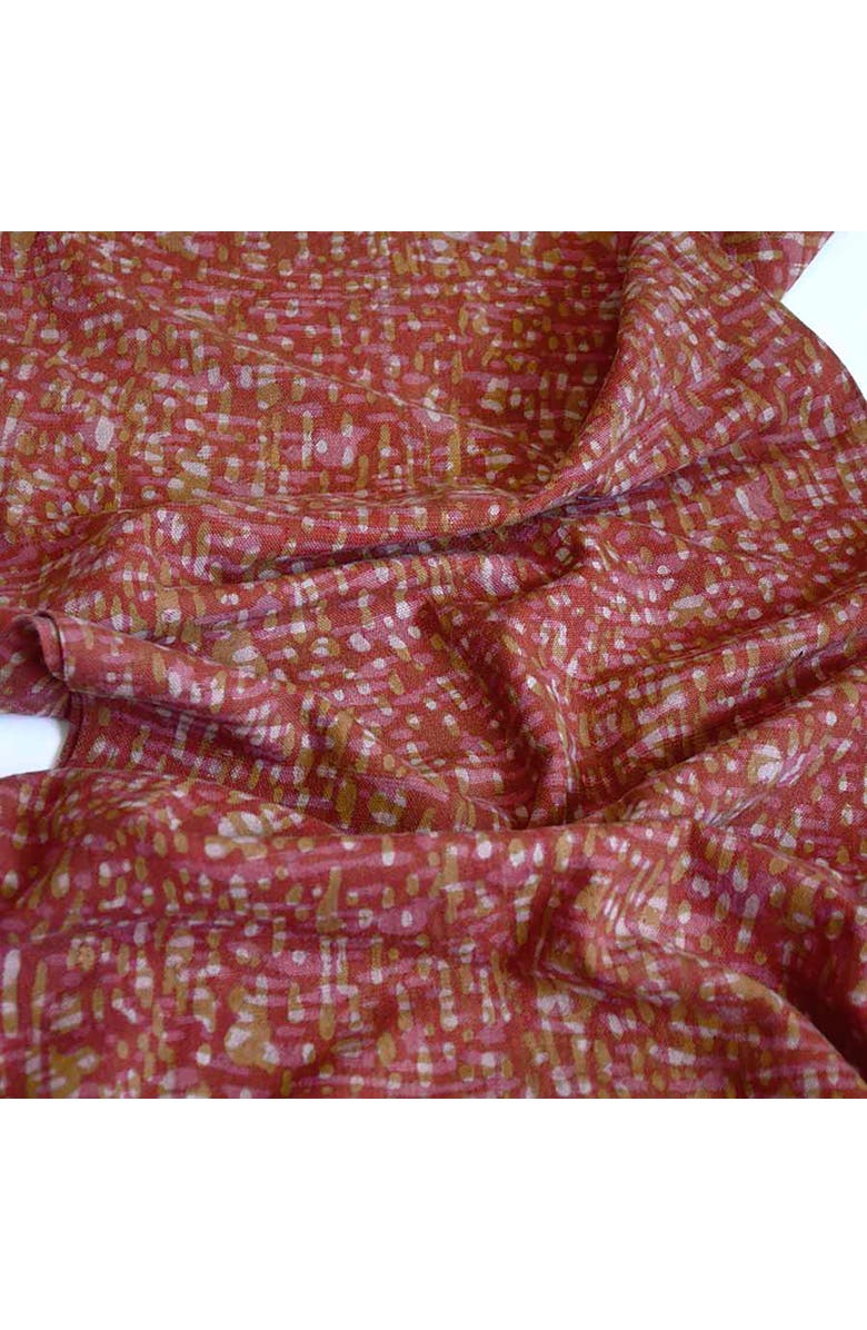 Ichcha Organic Cotton Table Runner, Alternate, color, Orange