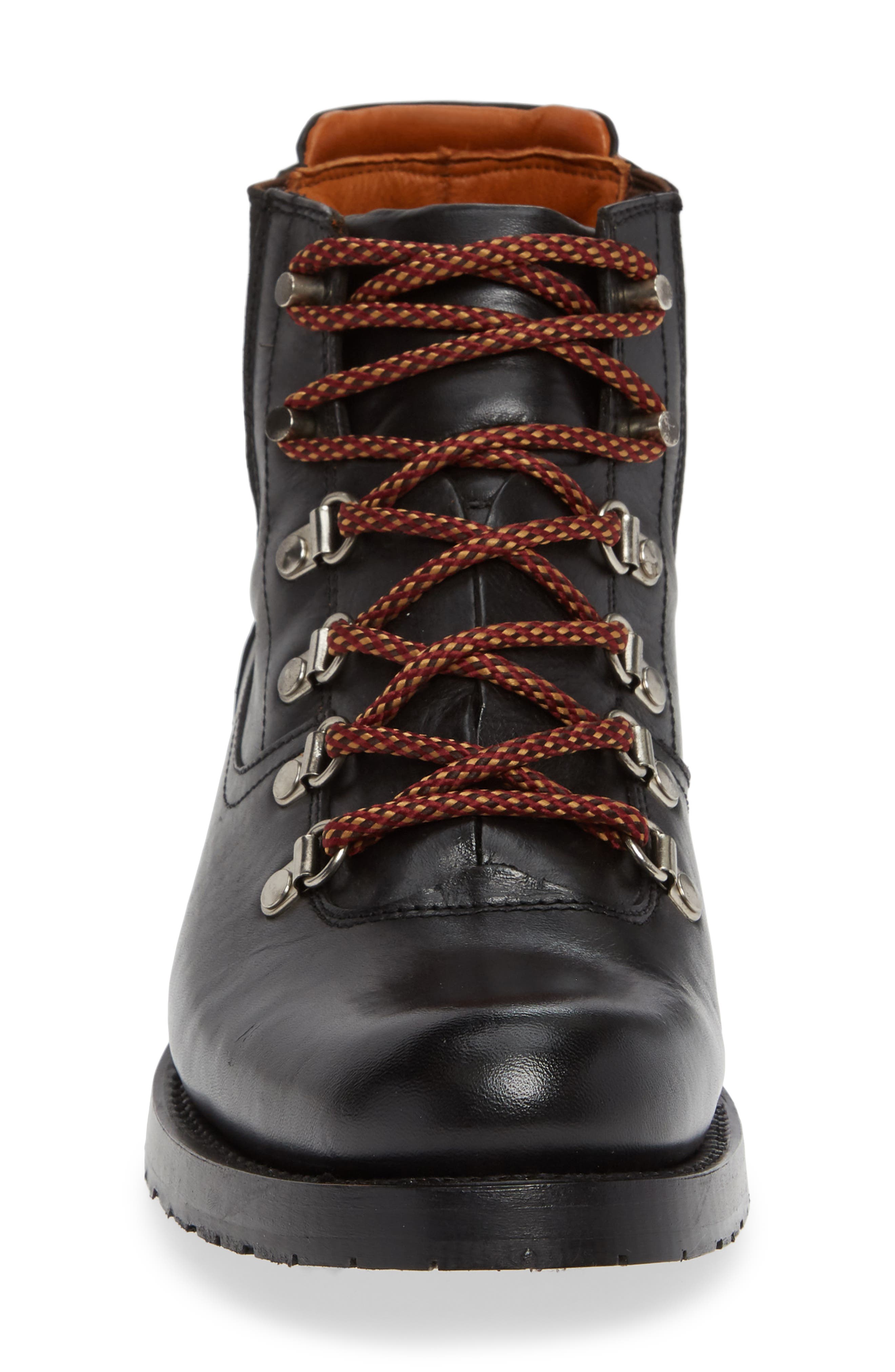 by Ariat Victoria Hiking Bootie, Alternate, color, BLACK LEATHER