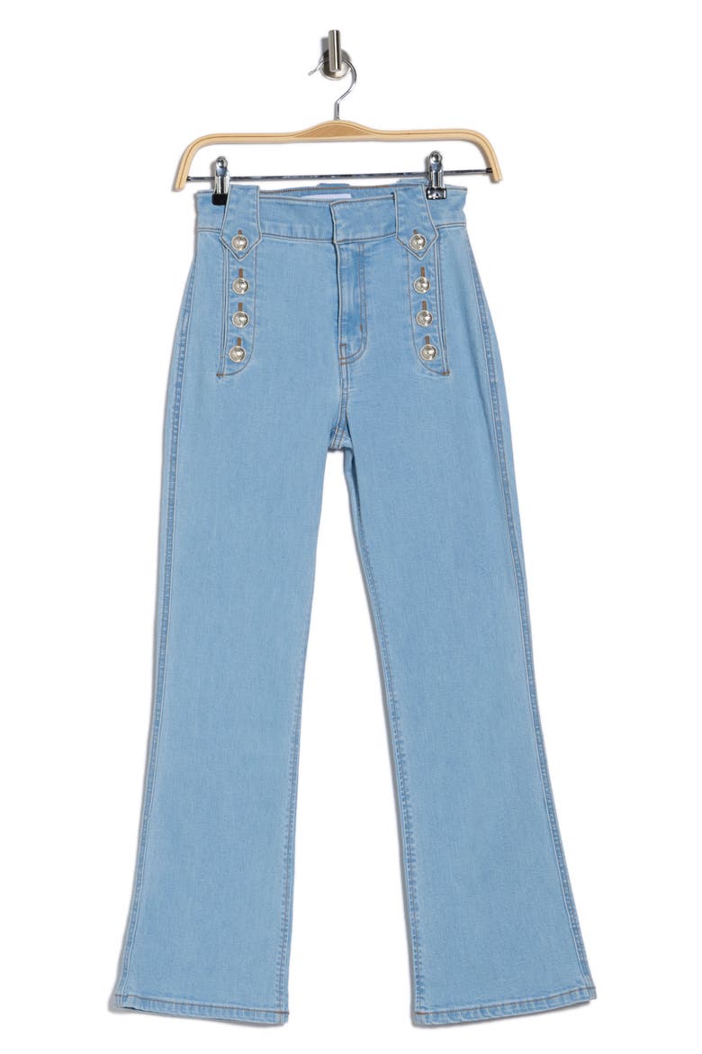 Robertson Sailor Crop Flare Leg Jeans, Main, color, BOWERY
