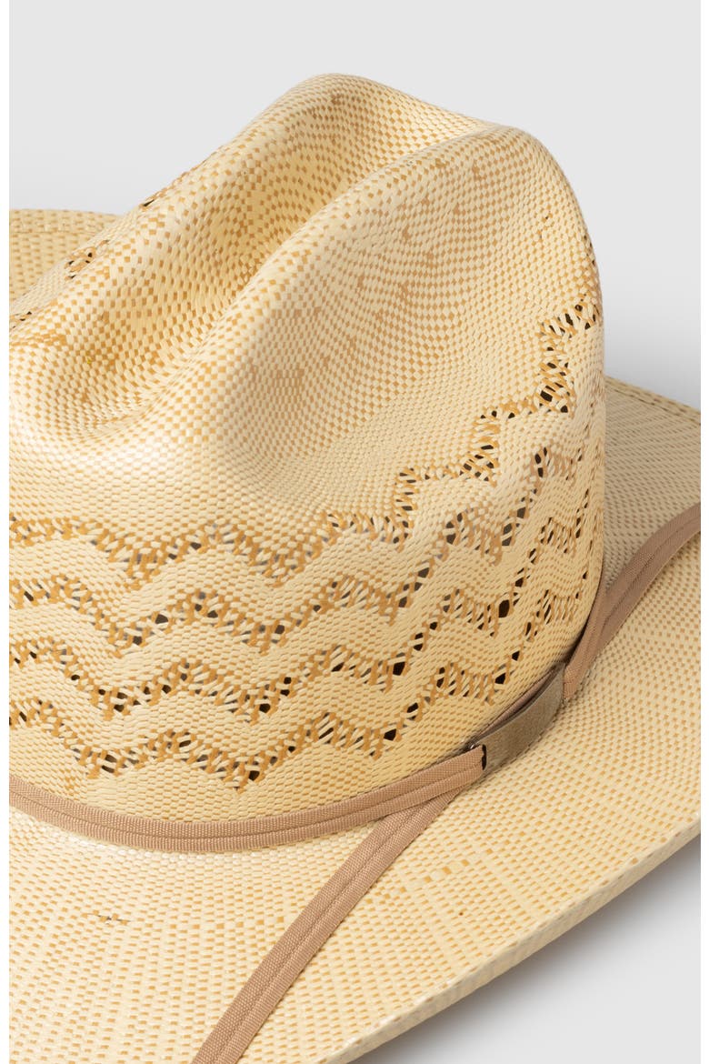 The Sunstone 50X Bangora Straw Cowboy, Alternate, color, Ochre