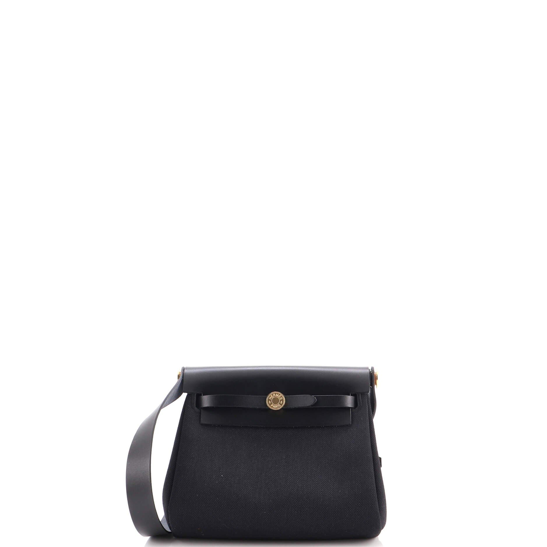 Herbag Zip Toile and Leather 20, Main, color, Blue