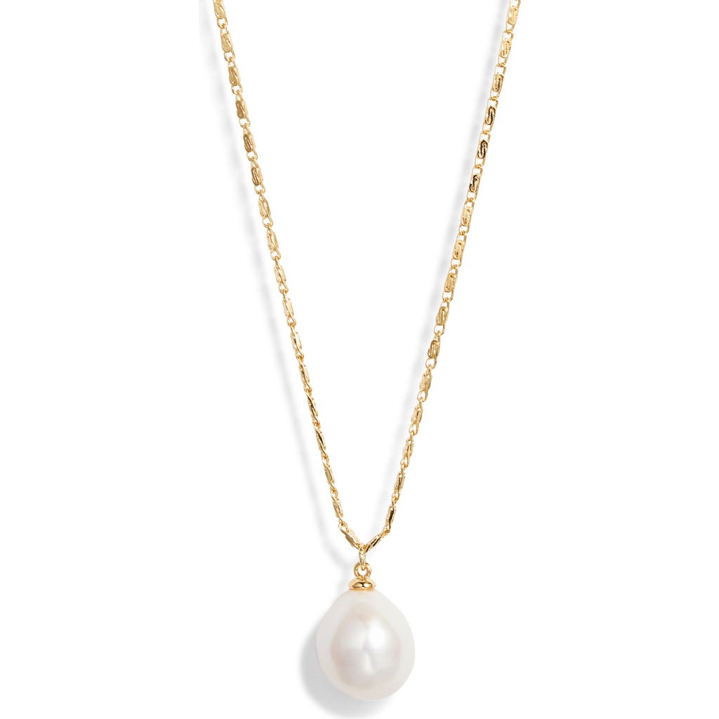 Nordstrom Demi Fine Freshwater Pearl Pendant Necklace