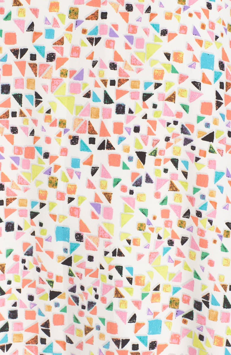 CeCe 'Candy Gems' Print Tie Neck Shift Dress, Alternate, color, 