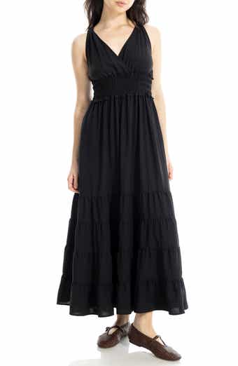 Empire Waist Tiered Maxi Dress