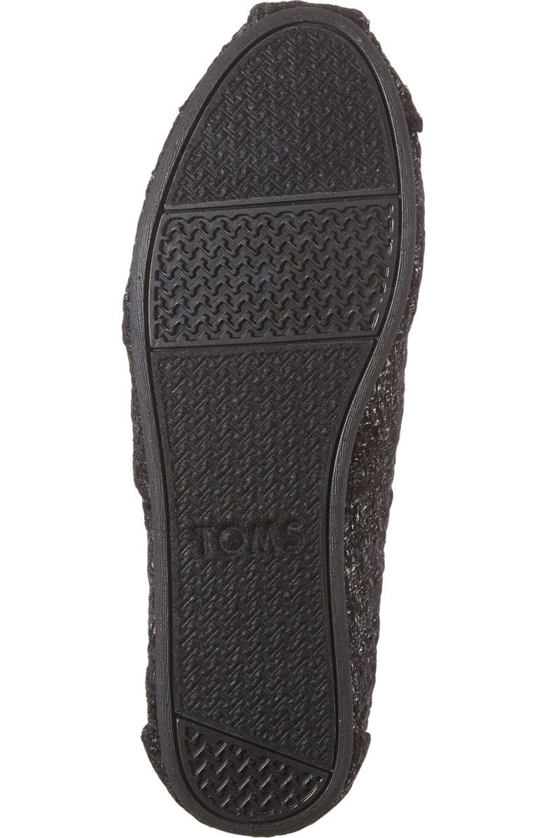 TOMS 'Classic - Glitter' Slip On, Alternate, color,