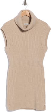 Simkhai Albanie Turtleneck Wool Blend Minidress
