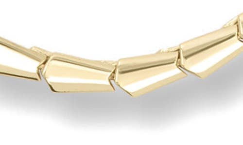 Melinda Maria Serpent Collar Necklace In Gold