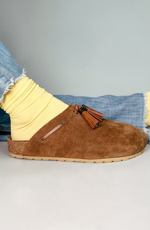 Seychelles Windswept Tassel Clog In Brown
