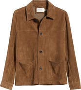 FRAME Suede Chore Coat