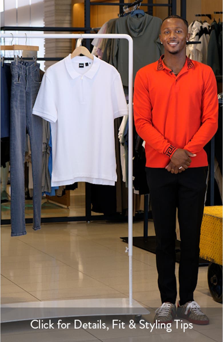 Paras Quarter Zip Cotton Polo, sales video thumbnail