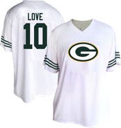 FANATICS Women's Fanatics Jordan Love White Green Bay Packers Plus Size Fashion Jersey
