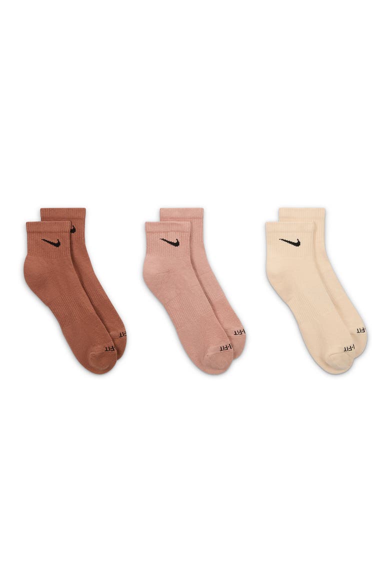 3-Pack Dri-FIT Everyday Plus Cushioned Ankle Socks, Alternate, color, 968 MLTCLR