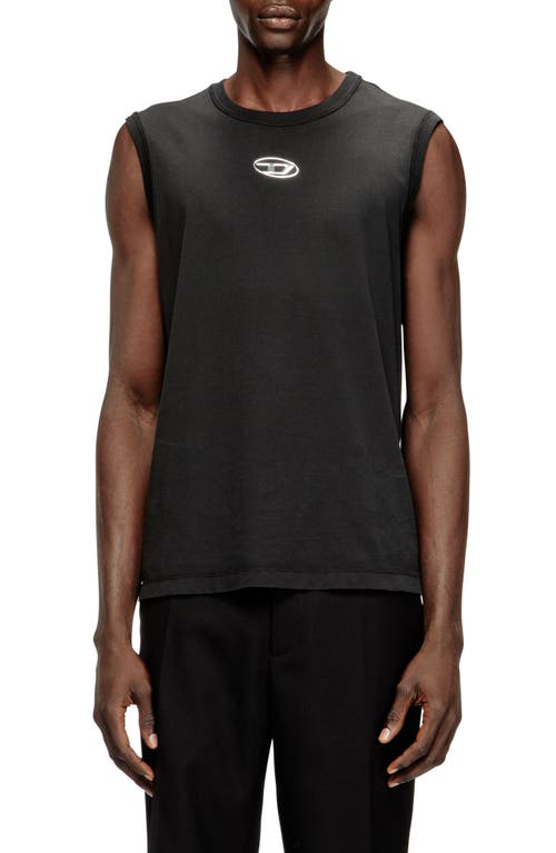 DIESEL® T-Bisco Cotton Tank in Black at Nordstrom, Size Large